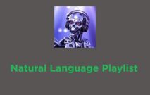 Natural Language Playlist