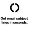 Subject Line Generator