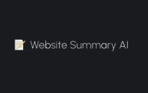 Website Summary AI